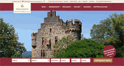 Desktop Screenshot of burg-hotel-staufenberg.com