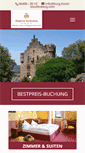 Mobile Screenshot of burg-hotel-staufenberg.com