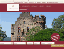 Tablet Screenshot of burg-hotel-staufenberg.com